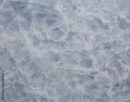 Canvas Print Blue Onyx Stone Close Up