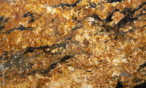 Rusty Granite Close Up