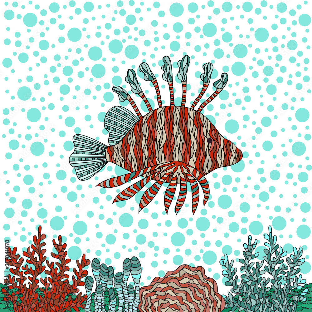 Naklejka premium Fish_2