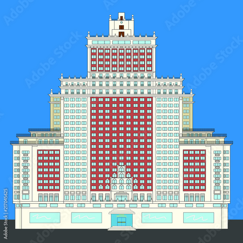 Edificio España en Madrid