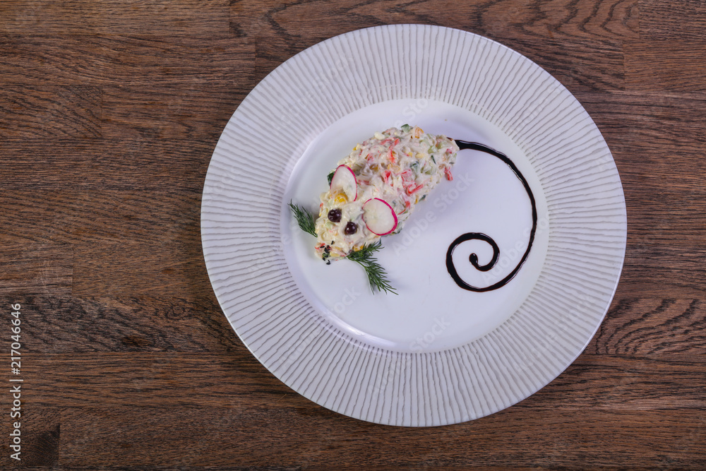 Kids menu - salad Kids menu - salad