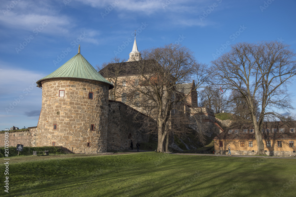 fortress of Akershus - a castle in Oslo