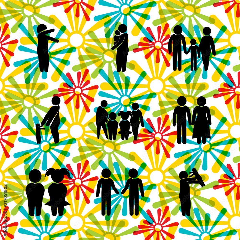 family vector icons set. throw to catch, mother and baby, boy and girl child and hug to the mother in this set family vector icons set. throw to catch, mother and baby, boy and girl child and hug to the mother in this set