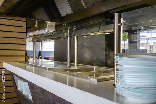 Italian restaurant professional equipment in big hotel 6