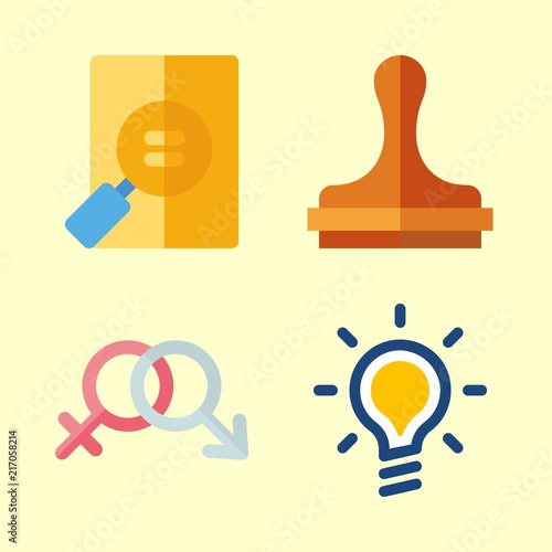 finance icons set. law, conceptual, resolution and bureaucracy graphic works