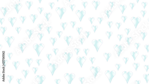 Texture pattern seamless from blue glass shimmering beautiful loving tender bright motley multicolored heartfelt festive favorite unique luxurious hearts. Back background Vector illustration