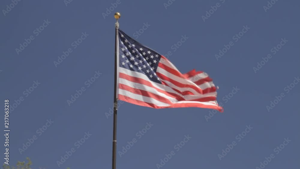 American Flag In The Wind American Flag In The Wind