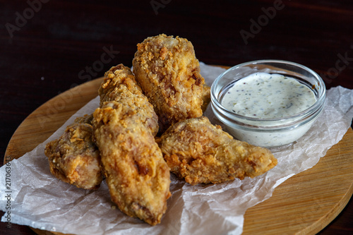 fried chicken naggets  photo