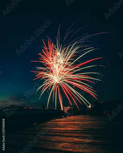 Fireworks by the Lake