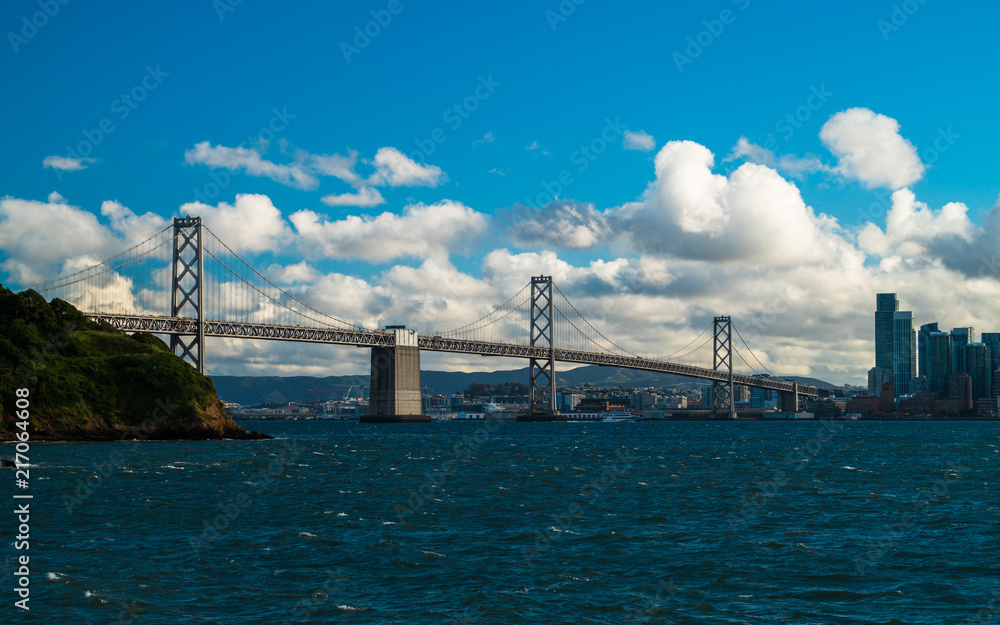 Obraz premium San Francisco-Oakland Bay Bridge