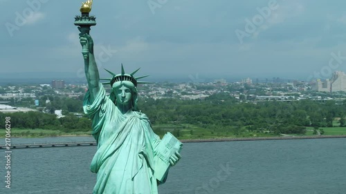 The Statue of Liberty New York motion footage