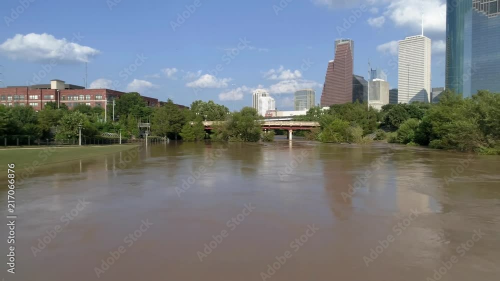 This video is of an aerial view of flooded park near downtown Houston after Hurricane Harvey. This video was filmed in 4k for best image quality. This video is of an aerial view of flooded park near downtown Houston after Hurricane Harvey. This video was filmed in 4k for best image quality.