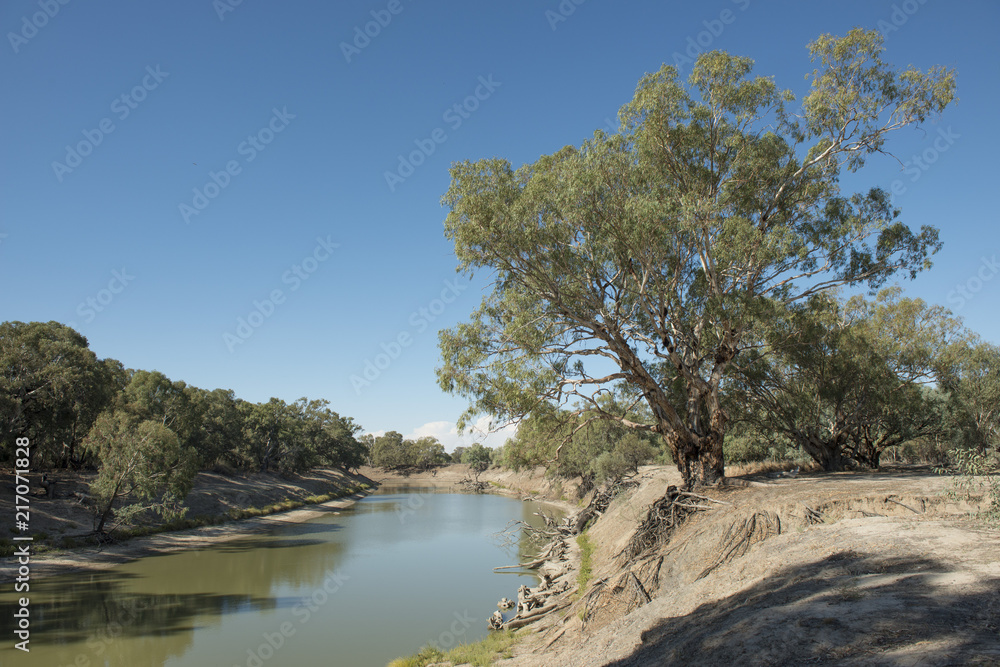 The Darling river near the New South Wales town of Wilcannia.