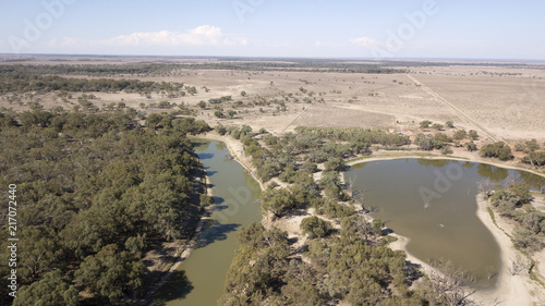 The Darling river near the New South Wales town of Wilcannia.