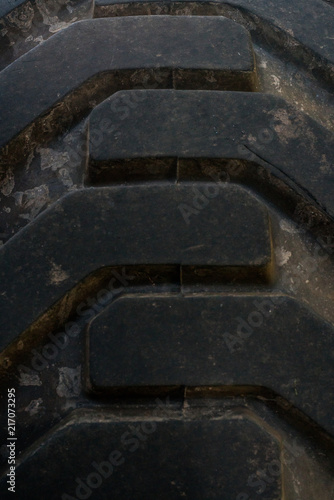 Excavator Tire Texture