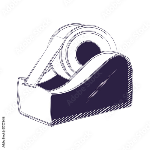 tape dispenser icon