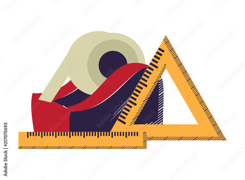 Obraz premium tape dispenser icon