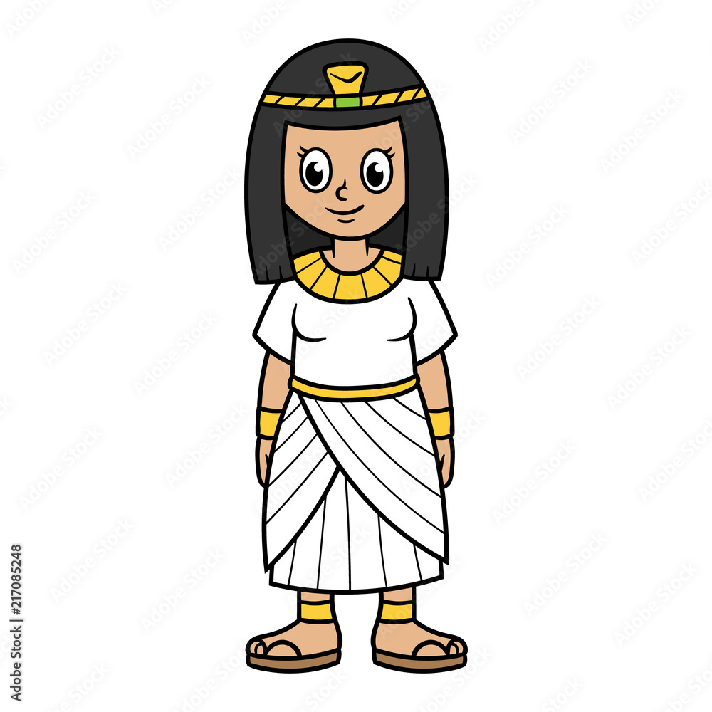 Cartoon Ancient Egyptian