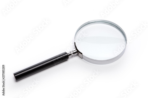 magnifier isolated white