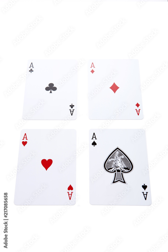 Obraz premium a card isolated white.