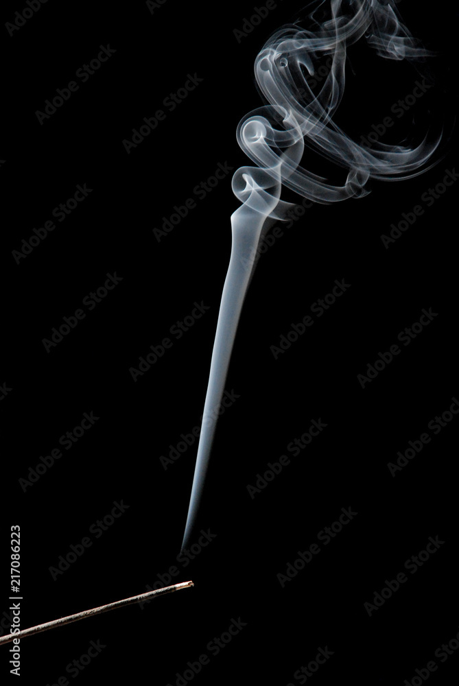 Incense Smoke and swirl Incense Smoke and swirl