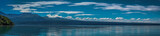 Panorama of Skilak Lake in Sterling, Washington