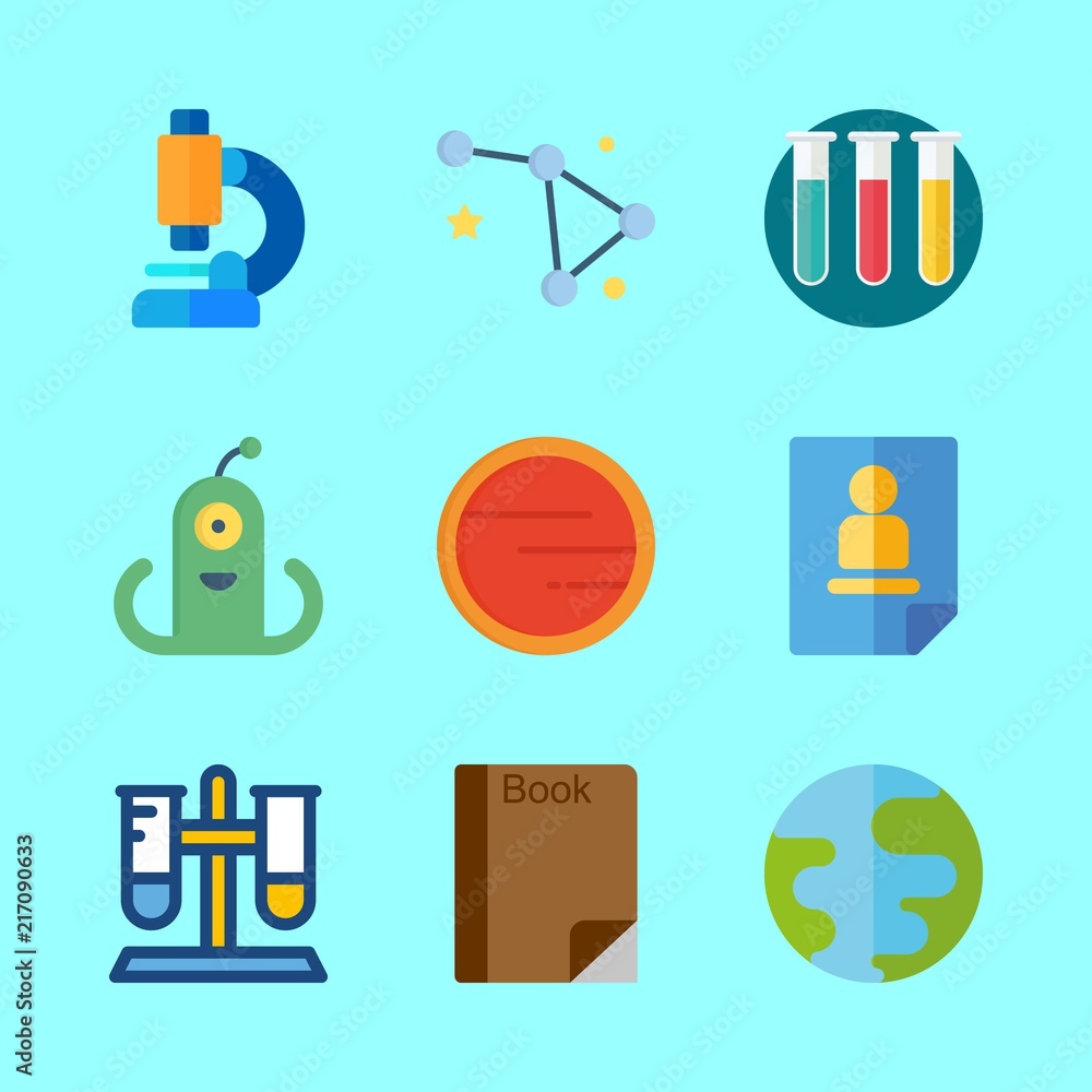 science vector icons set. constellation, test tube, test tubes and curriculum in this set science vector icons set. constellation, test tube, test tubes and curriculum in this set