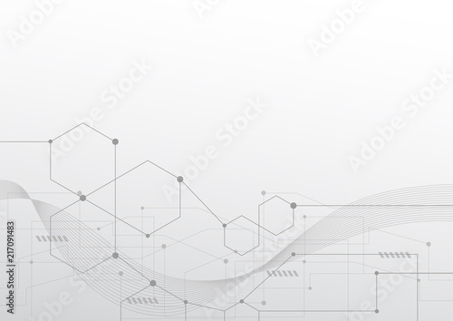 Abstract technology futuristic network. Internet connection, Sense of science and technology graphic design. Vector illustration