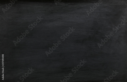 Black school chalkboard isolated on white