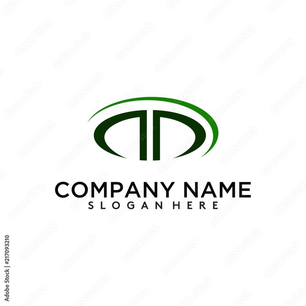 T letter logo design