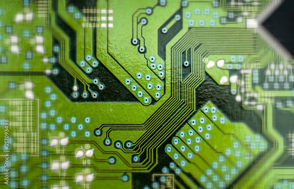 circuit board close up circuit board close up