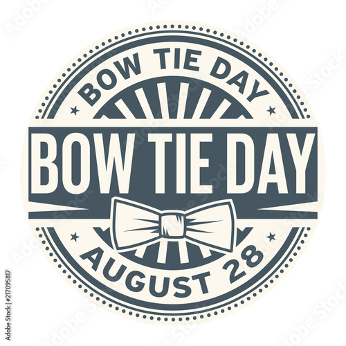Bow Tie Day, August 28