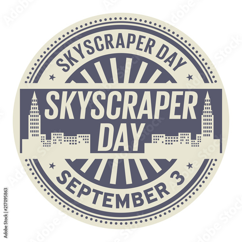 Skyscraper Day, September 3