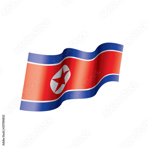 Free Download North Korea flag, vector illustration on a white background - GFXLoad