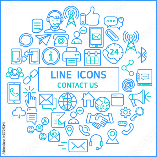 CONTACT US ICONS 