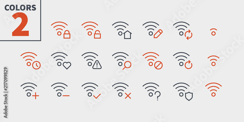 Network UI Pixel Perfect Well-crafted Vector Thin Line Icons 48x48 Ready for 24x24 Grid with Editable Stroke. Simple Minimal Pictogram Part 5-5