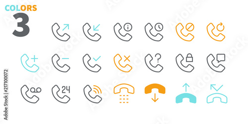 Phones UI Pixel Perfect Well-crafted Vector Thin Line Icons 48x48 Ready for 24x24 Grid for Web Graphics and Apps with Editable Stroke. Simple Minimal Pictogram Part 2-2