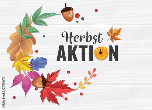 Herbstaktion.