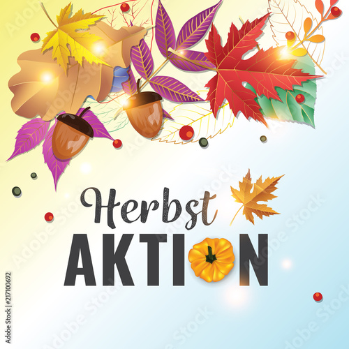 Herbstaktion.