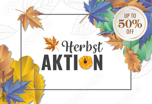 Herbstaktion.