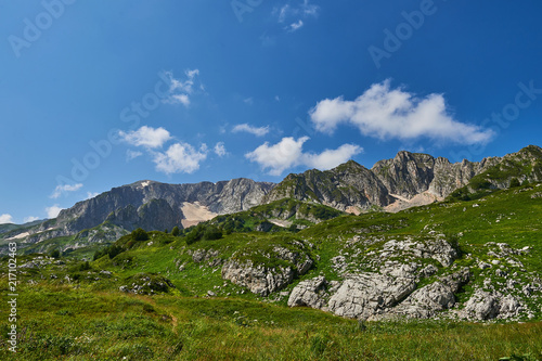 The Caucasus mountains in Russia © sergmakssmol