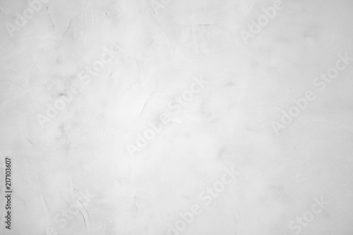 White cement plaster wall background.
