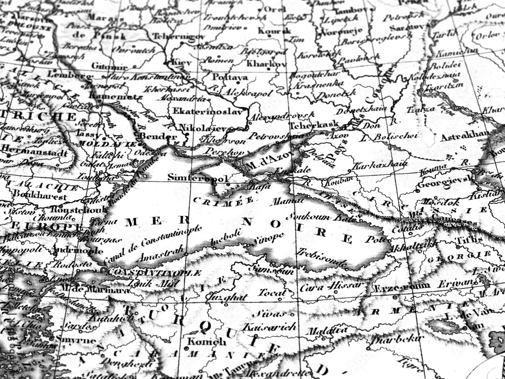 古地図　黒海