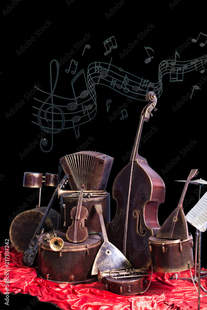 Classical Music Instruments Wallpaper Hd