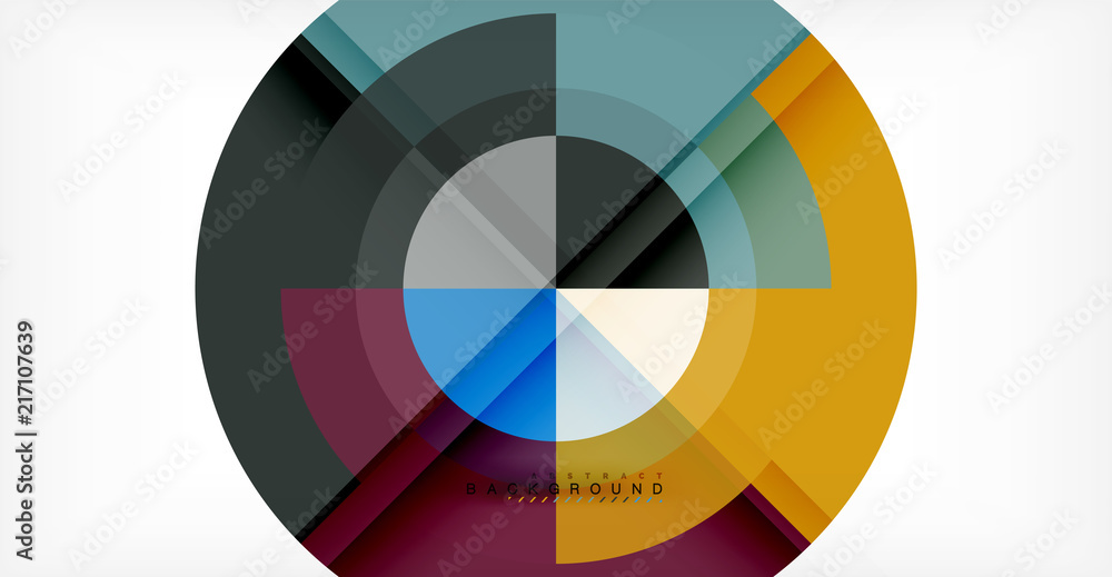 Vector circle abstract background Vector circle abstract background