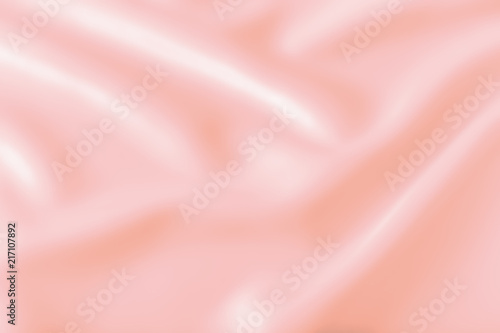 Smooth elegant shiny pink silk or satin luxury cloth texture can use as abstract holidays background. Luxurious Christmas background or New Year background design.