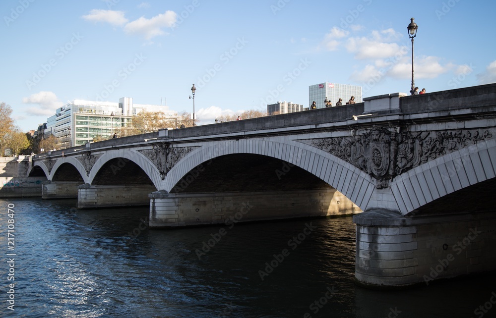 Seine river bridges