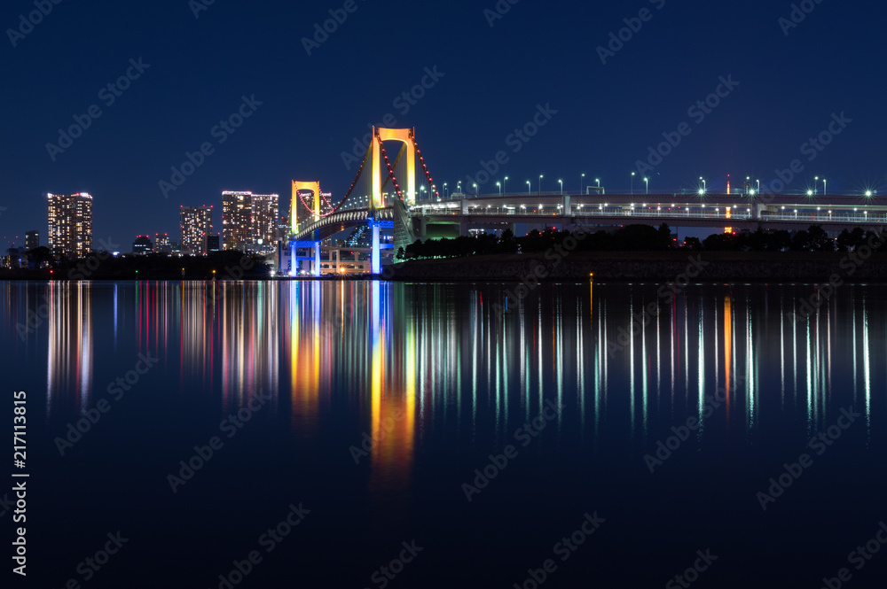 Fototapeta premium 湾岸夜景