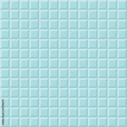 Turquoise Tiles Seamless Pattern