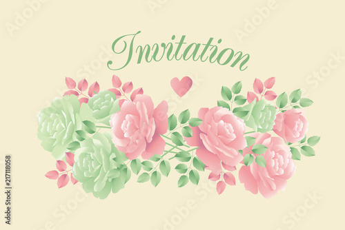 Pastel colors decorative te...